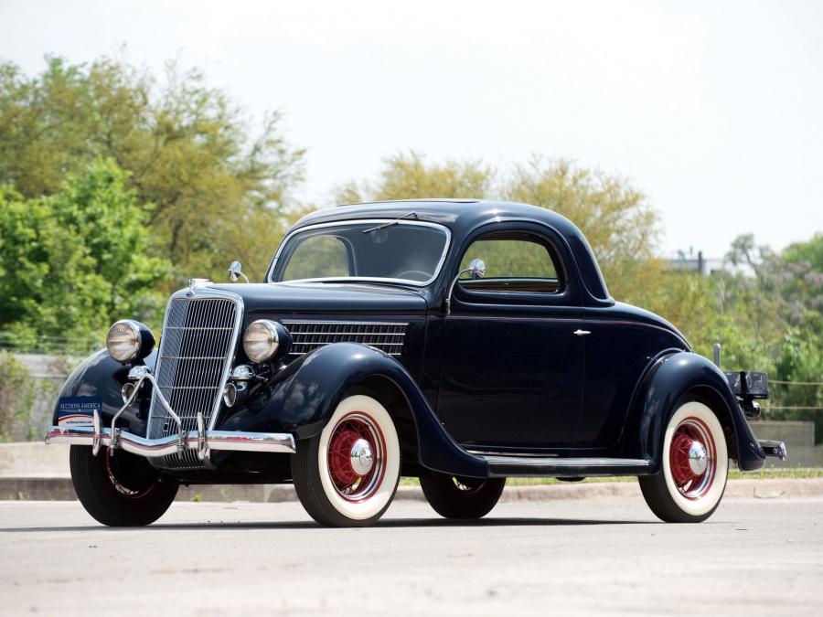  Ford V8 Deluxe 3-Window Coupe 1935 года  (фото 10 из 20)